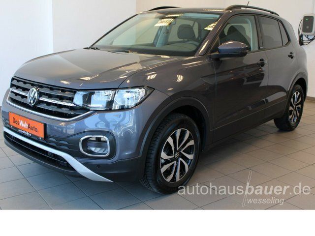 Rauchgrau (metallic) Gebraucht 2021 VW T-Cross Active SUV | 24.970 € - Bild 1/4