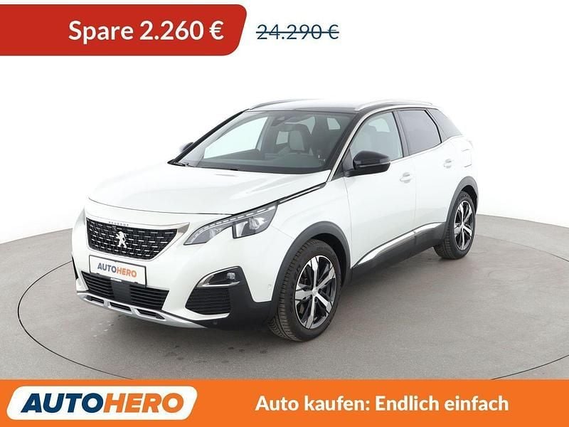 Weiß Gebraucht 2020 Peugeot 3008 GT SUV | 22.030 € (Superpreis) - Bild 1/3