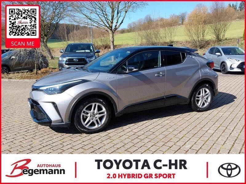 Metalstreamgrau metallic / dach schwarz Gebraucht 2021 Toyota C-HR Sport SUV | 25.490 € (Etwas zu teuer) - Bild 1/4