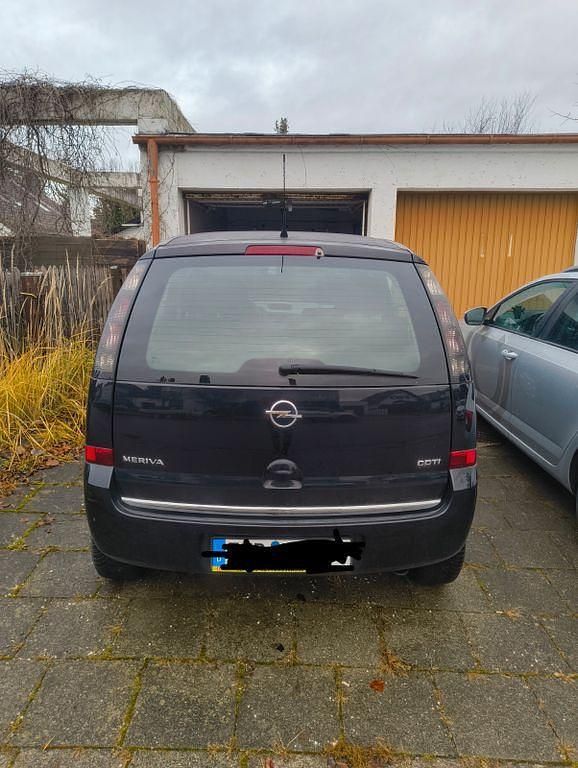 Gebraucht Opel Meriva Catch Me 75 PS (55 kW) 2007 Schwarz Van / Kleinbus