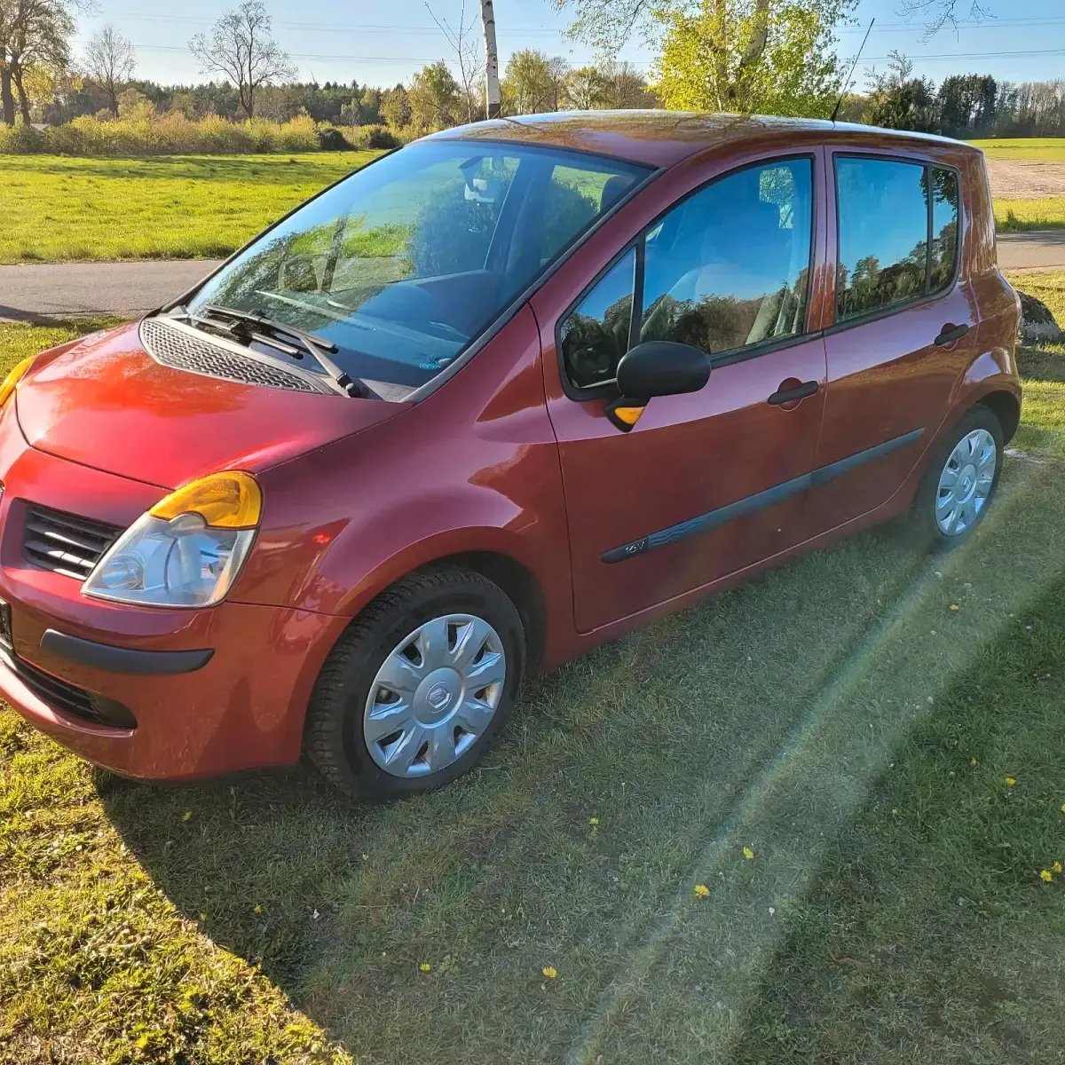 Usata Renault Modus 75 CV (55 kW) 2005 Arancione Monovolume