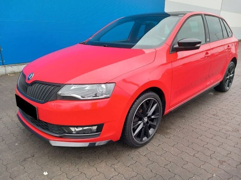 Gebraucht Skoda Rapid Monte Carlo 110 PS (80 kW) 2018 Rot Limousine