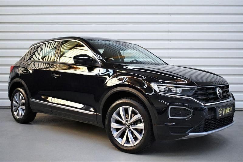 Schwarz Gebraucht 2021 VW T-Roc Style SUV | 21.990 € (Fairer Preis) - Bild 1/4