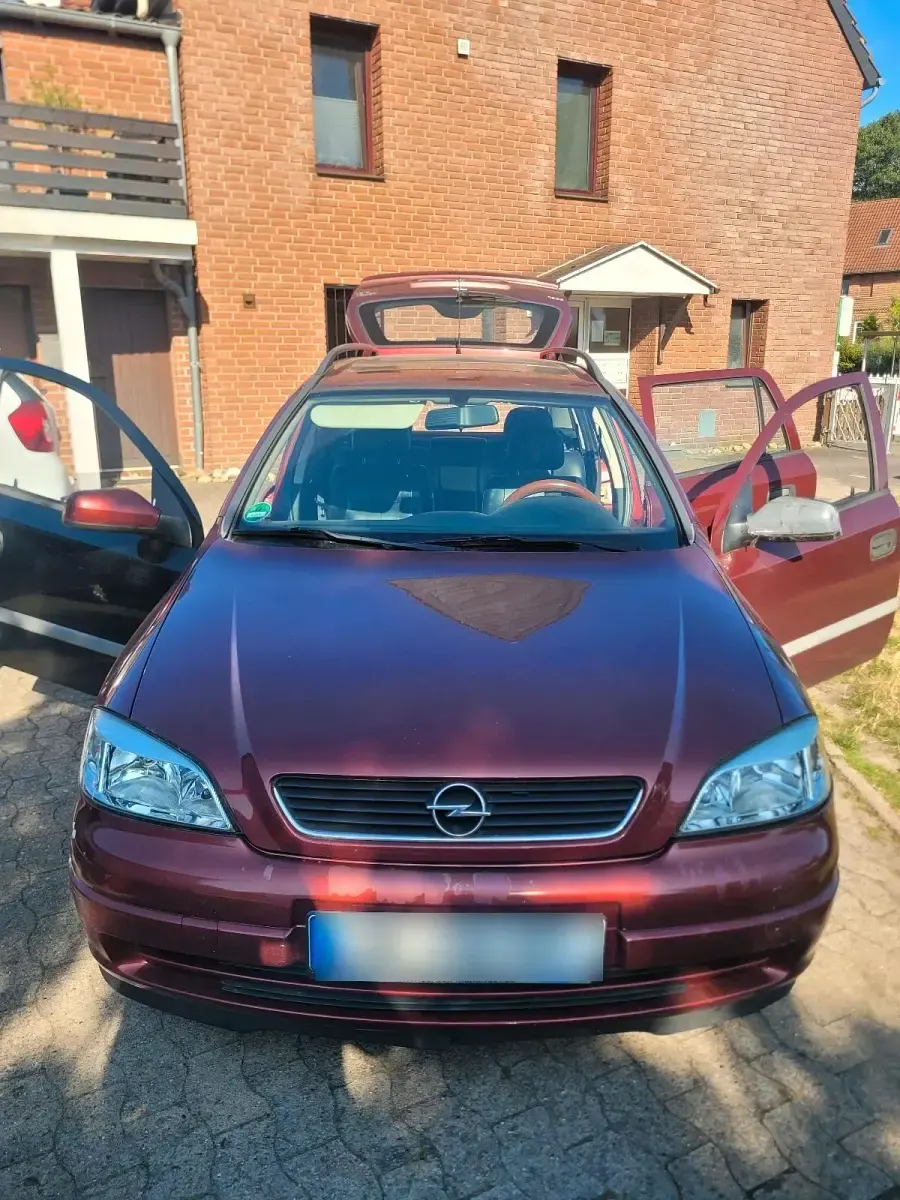 Gebraucht Opel Astra Edition 101 PS (74 kW) 1999 Rot Kombi