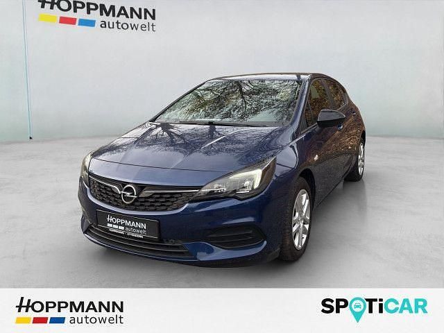 Blau Gebraucht 2021 Opel Astra Edition Limousine | 14.790 € (Guter Preis) - Bild 1/4