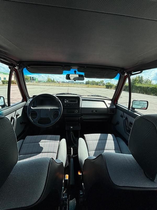 Gebraucht VW Golf Cabriolet 98 PS (72 kW) 1991 Rot Cabrio