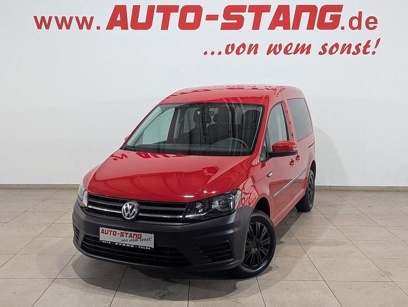 Gebraucht VW Caddy Trendline 84 PS (61 kW) 2018 Rot Van / Kleinbus