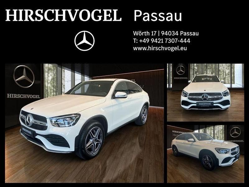 Unilack polarweiß Gebraucht 2022 Mercedes GLC300 AMG line Coupé | 39.590 € (Guter Preis) - Bild 1/4