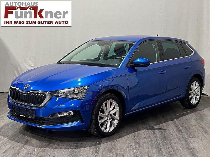 Blau Gebraucht 2020 Skoda Scala Ambition Kleinwagen | 12.900 € (Fairer Preis) - Bild 1/4