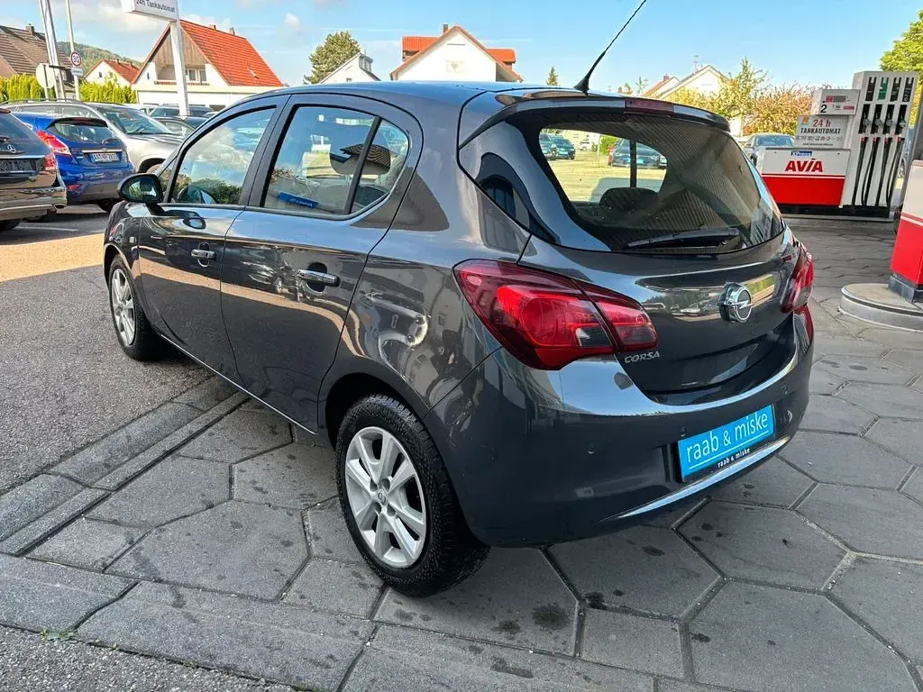 Gebraucht Opel Corsa Edition 90 PS (66 kW) 2015 Grau Kleinwagen