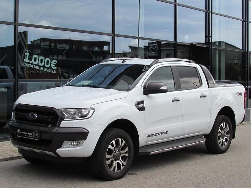 Weiss Gebraucht 2017 Ford Ranger Wildtrack Abholung | 23.990 € (Superpreis) - Bild 1/4