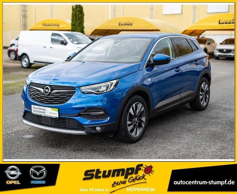 Topas blau metallic Gebraucht 2019 Opel Grandland X Innovation SUV | 15.495 € (Etwas zu teuer) - Bild 1/4
