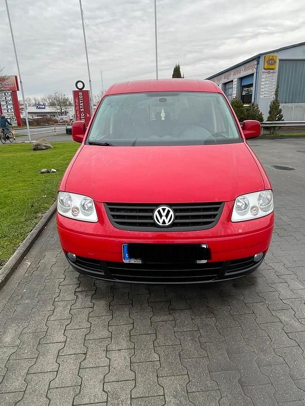 Rot Gebraucht 2009 VW Caddy Life Van / Kleinbus | 1.950 € (Superpreis) - Bild 1/4