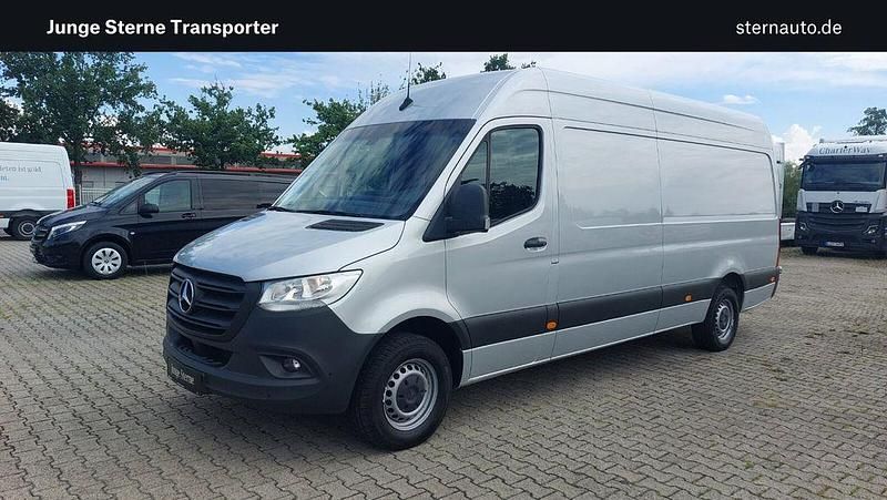 Iridiumsilber metallic Gebraucht 2020 Mercedes Sprinter Van | 26.168 € (Fairer Preis) - Bild 1/4