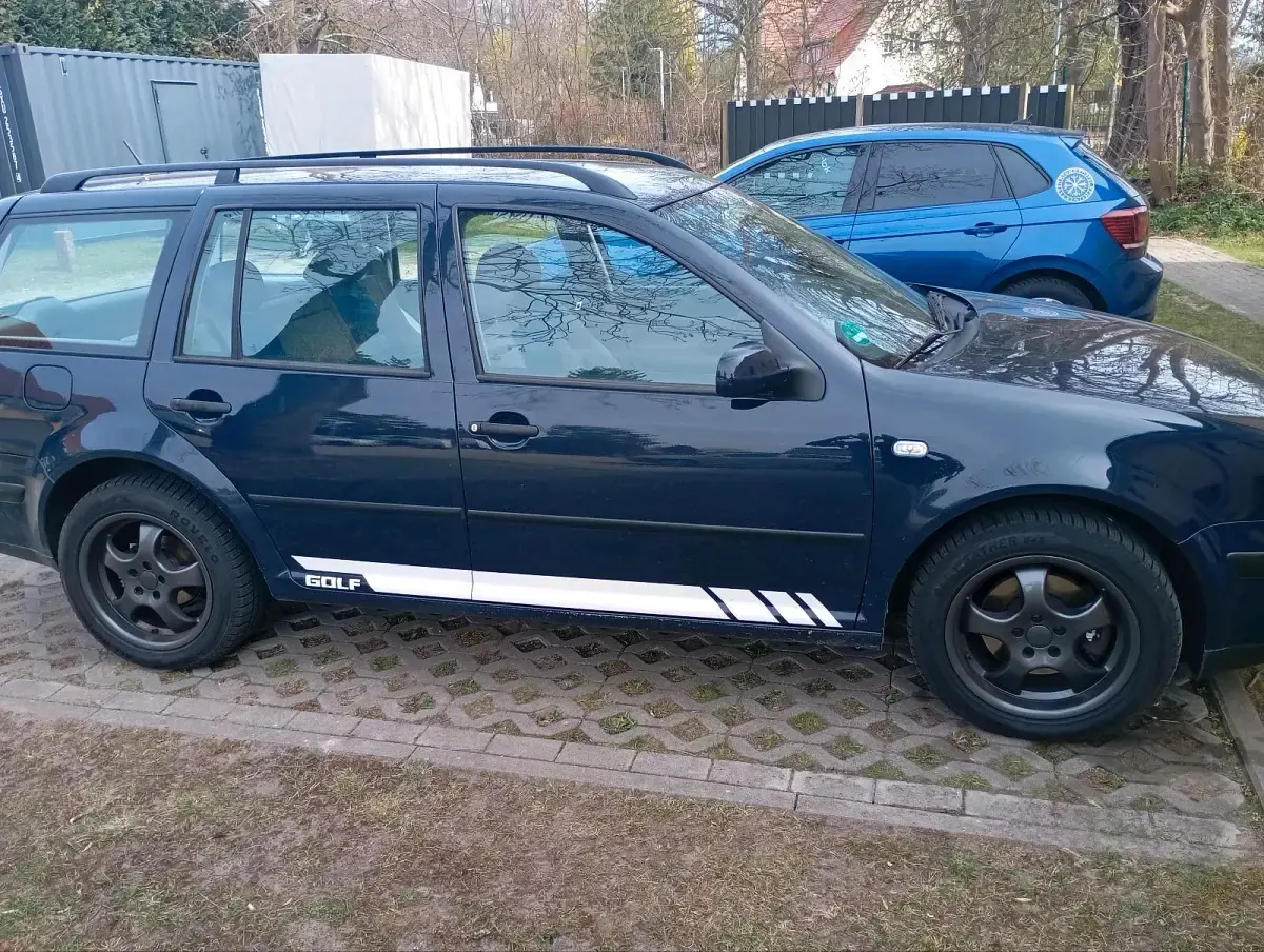 Gebraucht VW Golf IV 75 PS (55 kW) 2000 Blau Kombi