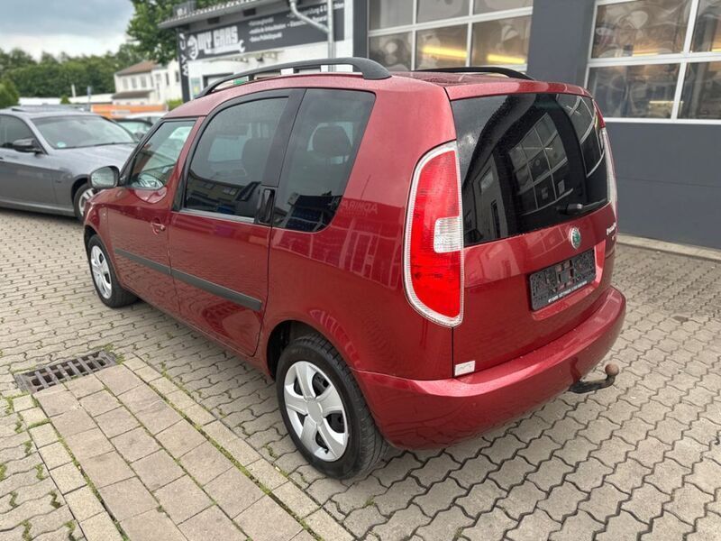 Gebraucht Skoda Roomster Style 80 PS (58 kW) 2008 Rot Van / Kleinbus