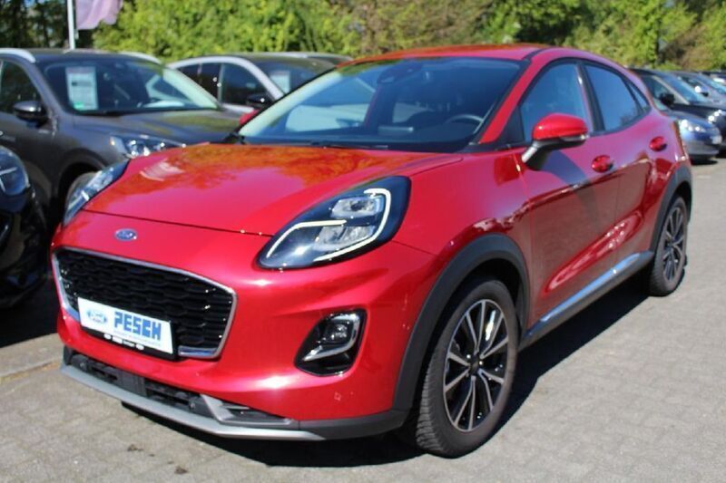 Rot Gebraucht 2021 Ford Puma Titanium X SUV | 20.490 € (Guter Preis) - Bild 1/4