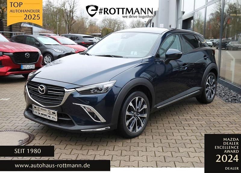 Gebraucht Mazda CX-3 121 PS (88 kW) 2019 Blau SUV