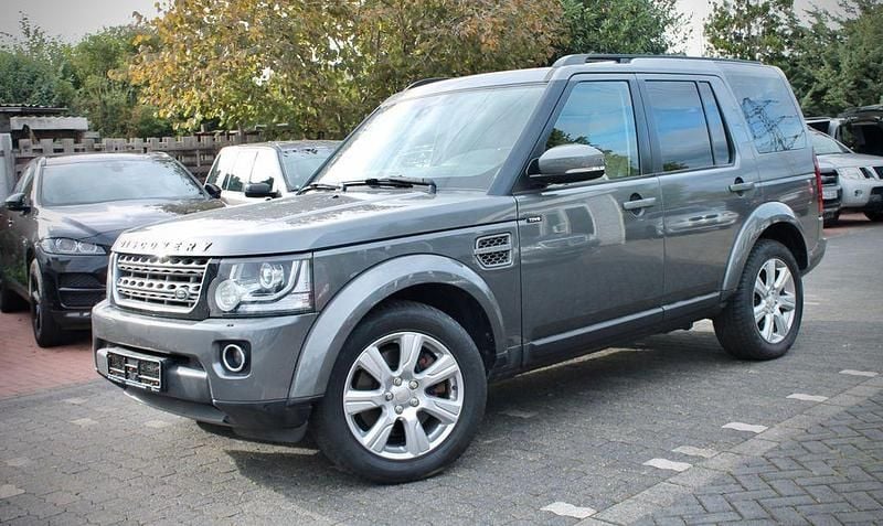 Grau Gebraucht 2014 Land Rover Discovery 4 SUV | 16.500 € (Superpreis) - Bild 1/4