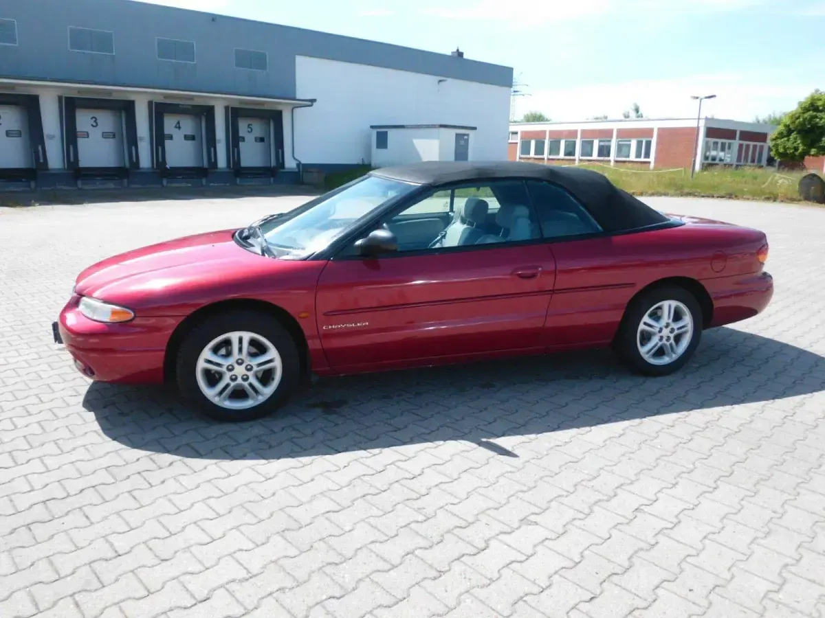 Gebraucht Chrysler Sebring Cabriolet 163 PS (119 kW) 1997 Rot Cabrio