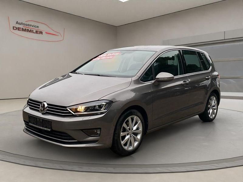 Grau Gebraucht 2014 VW Golf Sportsvan Highline Van / Kleinbus | 15.600 € (Fairer Preis) - Bild 1/4