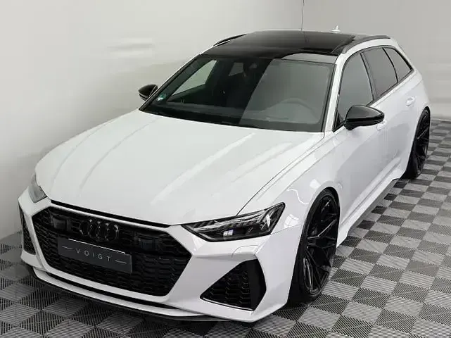 Gebraucht Audi RS6 Sport 600 PS (441 kW) 2020 Gletscherweiã metallic Kombi