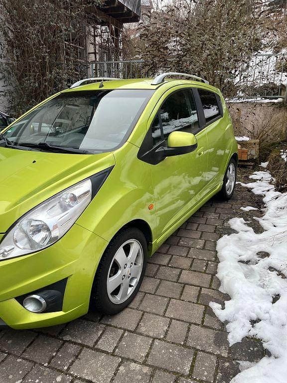 Gebraucht Chevrolet Spark LT 82 PS (60 kW) 2011 Grün Kleinwagen