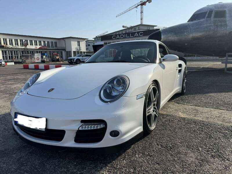Weiß Gebraucht 2008 Porsche 911 Turbo Coupé | 74.800 € - Bild 1/4
