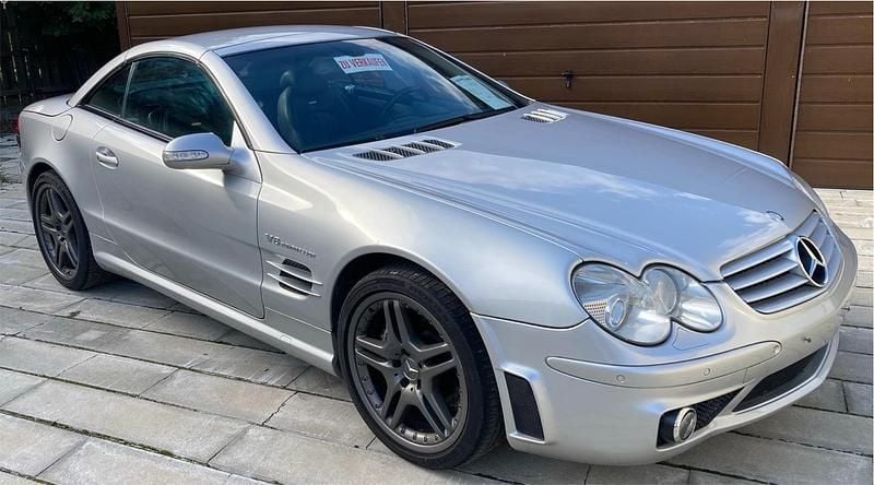 Silber Gebraucht 2002 Mercedes SL55 AMG AMG Cabrio | 36.490 € - Bild 1/4