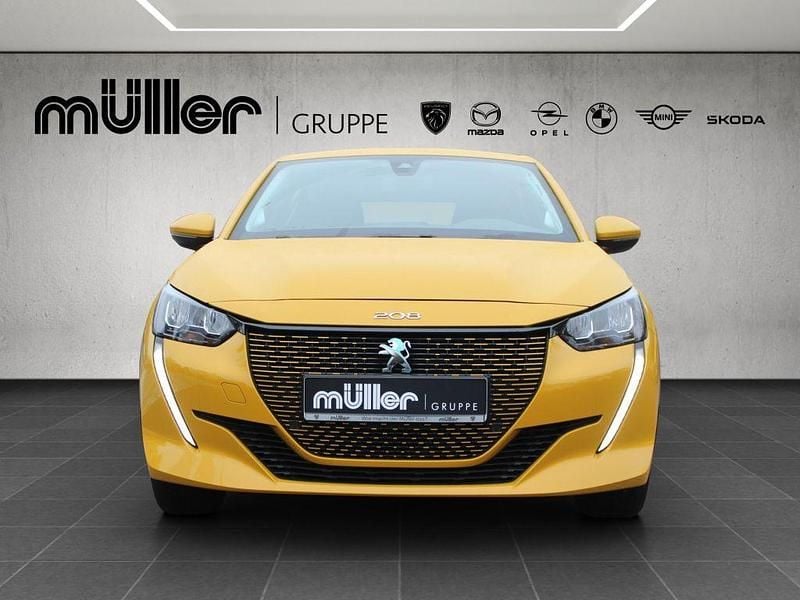 Gebraucht Peugeot e-208 Active 100 kW (136 PS) 2021 Gelb Kleinwagen