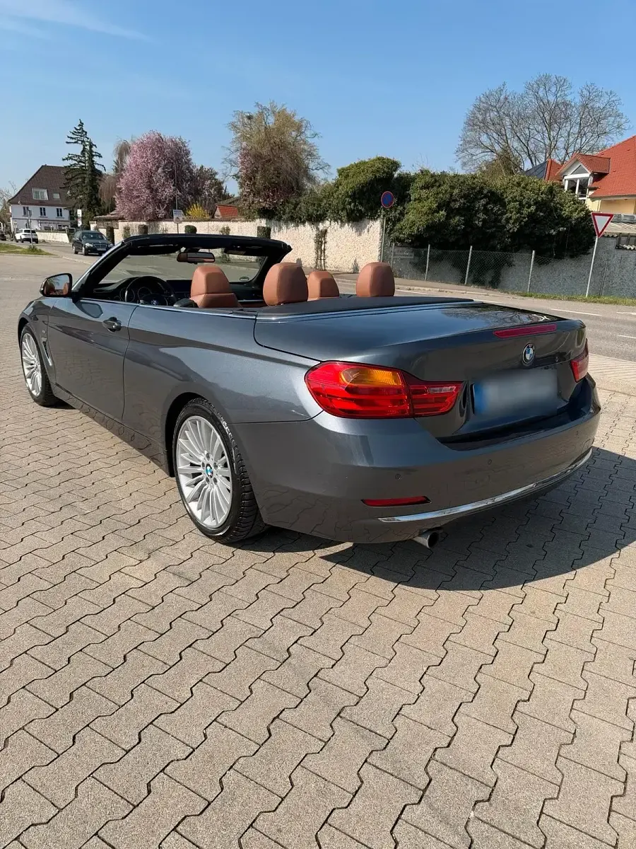 Gebraucht BMW 420 Luxury Line 184 PS (135 kW) 2015 Silber Cabrio