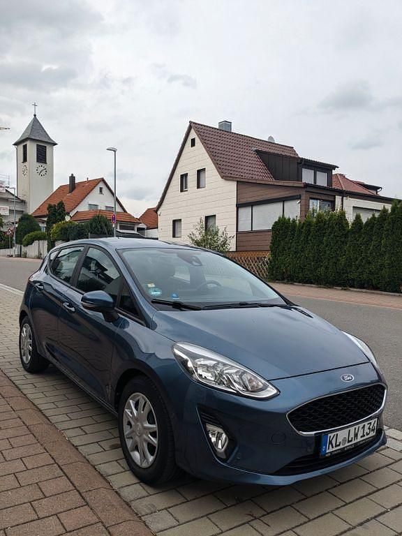 Blau Gebraucht 2020 Ford Fiesta Cool & Connect Kleinwagen | 10.500 € (Superpreis) - Bild 1/4