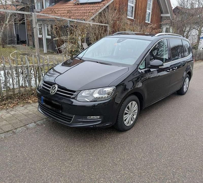 Gebraucht VW Sharan Highline 184 PS (135 kW) 2016 Schwarz Van / Kleinbus
