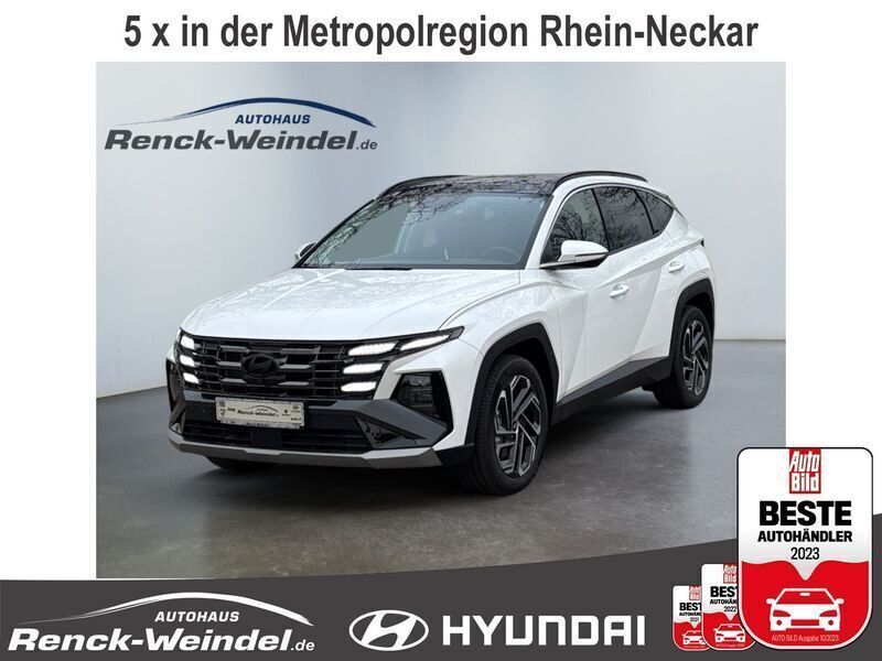 Weiß Neu 2024 Hyundai Tucson Prime SUV | 41.989 € (Etwas zu teuer) - Bild 1/4