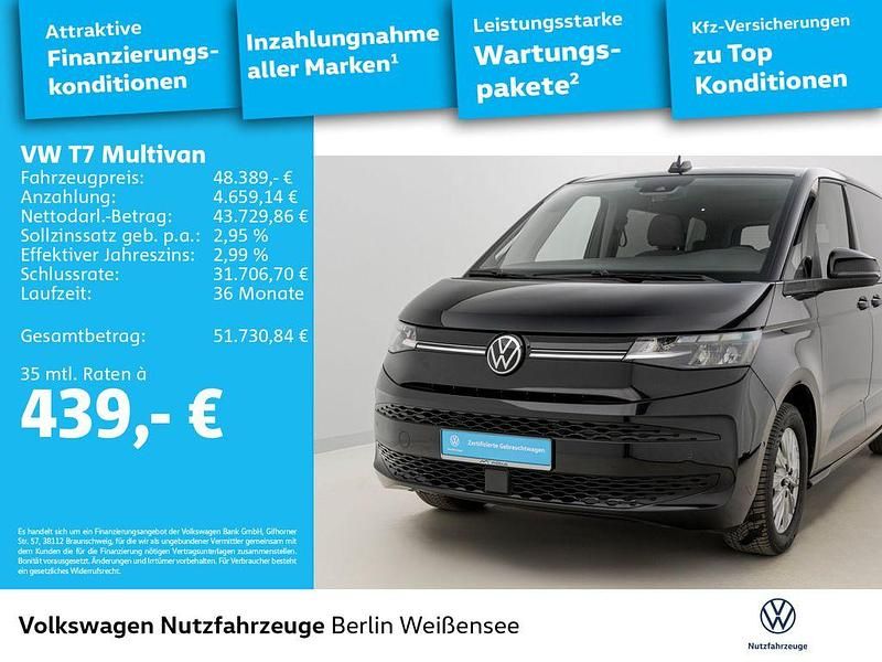 Gebraucht VW Multivan Life 150 PS (110 kW) 2024 Deep black perleffekt Van
