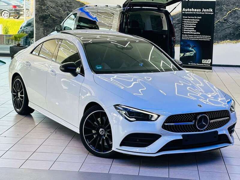 Weiß Gebraucht 2019 Mercedes CLA200 AMG Coupé | 29.900 € (Fairer Preis) - Bild 1/4
