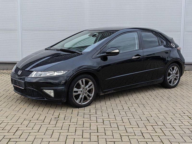Crystal black pearl (metallic) Gebraucht 2010 Honda Civic Sport Limousine | 4.980 € (Fairer Preis) - Bild 1/4