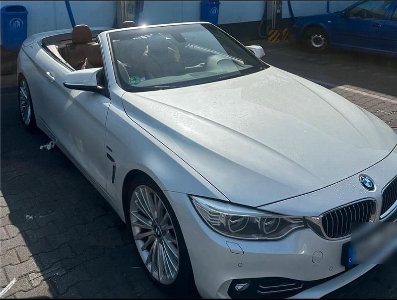 Weiß Gebraucht 2014 BMW 420 Luxury Line Cabrio | 22.500 € (Fairer Preis) - Bild 1/4