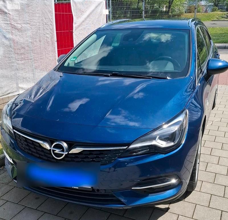 Gebraucht Opel Astra Elegance 122 PS (89 kW) 2020 Blau Kombi
