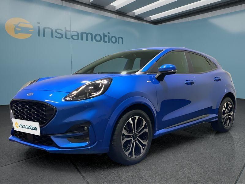 Blau Gebraucht 2021 Ford Puma SUV | 18.999 € (Etwas zu teuer) - Bild 1/4