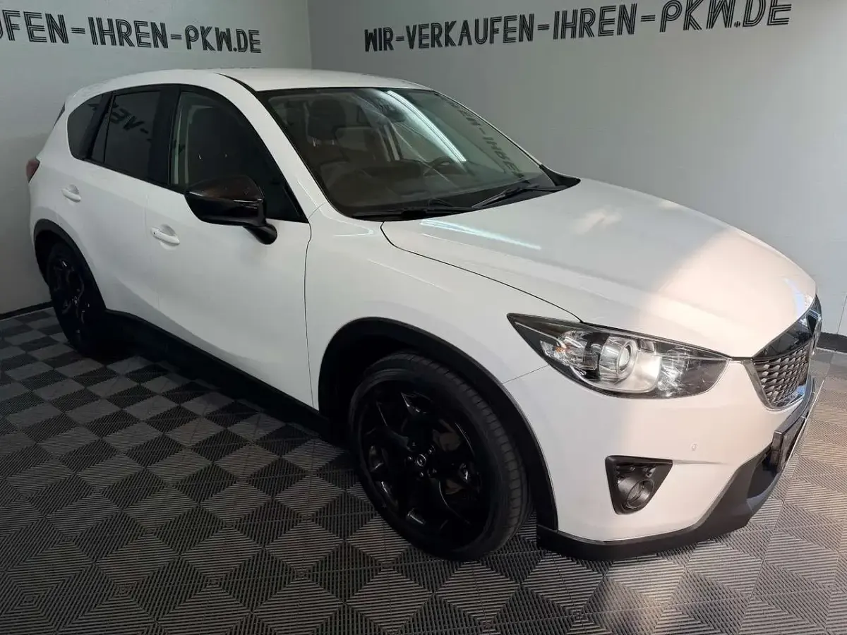 Używany Mazda CX-5 Sendo 150 KM (110 kW) 2015 Biały SUV