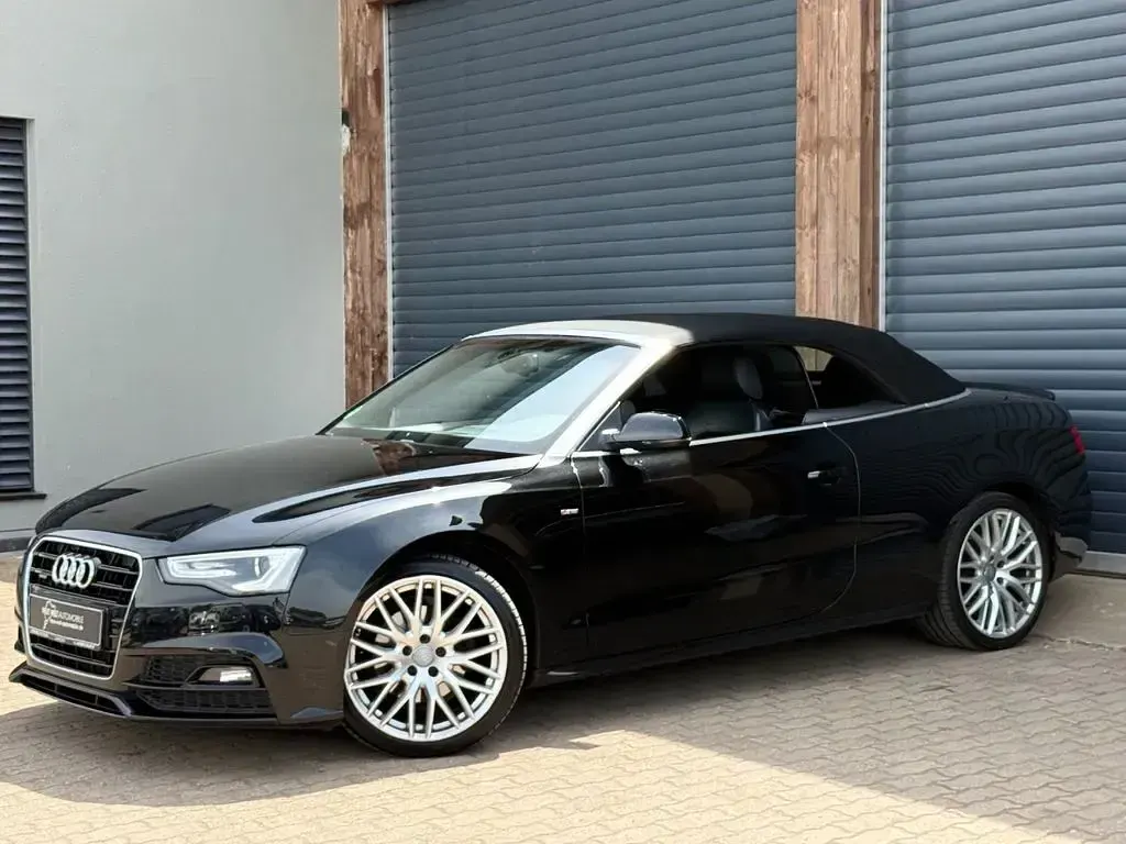 Gebraucht Audi A5 Cabriolet S-Line 190 PS (139 kW) 2016 Schwarz Cabrio