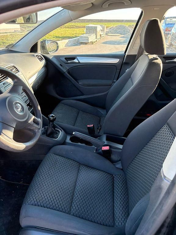 Gebraucht VW Golf VI Trendline 80 PS (58 kW) 2009 Schwarz Kleinwagen