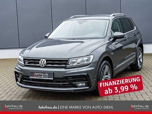 Grau Gebraucht 2018 VW Tiguan Highline SUV | 25.890 € (Fairer Preis) - Bild 1/4