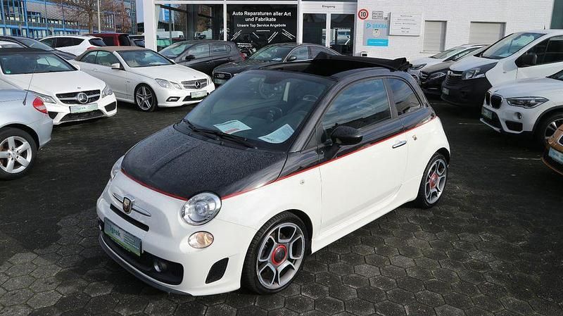 Gebraucht Abarth 500C Basis 140 PS (102 kW) 2012 Bicolore Cabrio