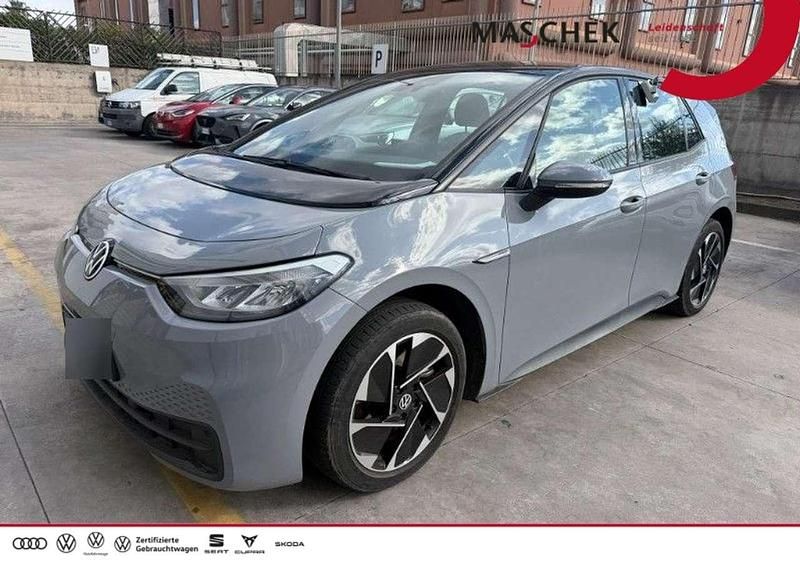 Mondsteingrau schwarz Gebraucht 2022 VW ID.3 Kleinwagen | 21.640 € (Superpreis) - Bild 1/4