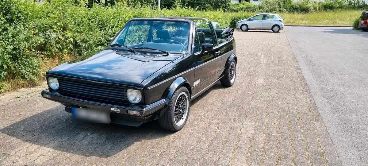 Gebraucht VW Golf Cabriolet 98 PS (72 kW) 1984 Schwarz Cabrio
