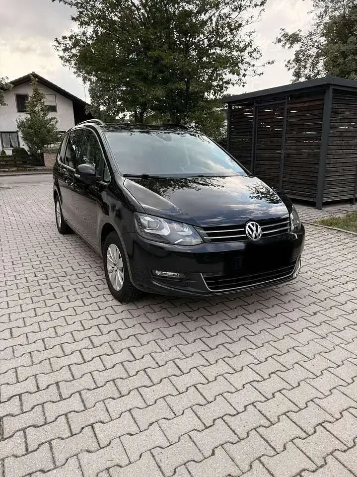Gebraucht VW Sharan Comfortline 177 PS (130 kW) 2014 Schwarz Van / Kleinbus