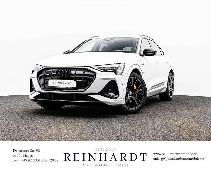 Gletscherweiß metallic Gebraucht 2022 Audi e-tron Sportback Black Edition SUV | 31.905 € (Fairer Preis) - Bild 1/1