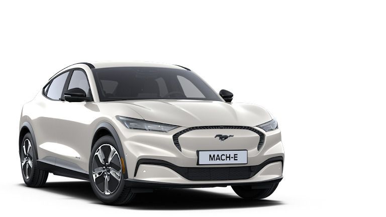 Star white platinum metallic Neu 2024 Ford Mustang Mach-E SUV | 57.000 € (Fairer Preis) - Bild 1/1